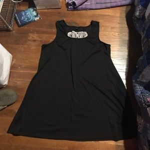 Torrid Black Dress w Skull Embellishment